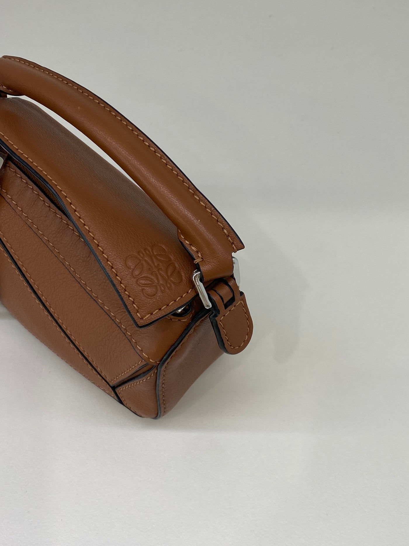 Loewe Nano Puzzle Bag Tan