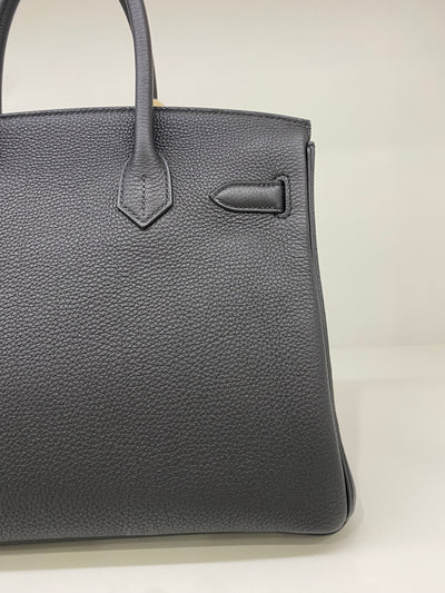 Hermes Birkin 30 Black RGHW