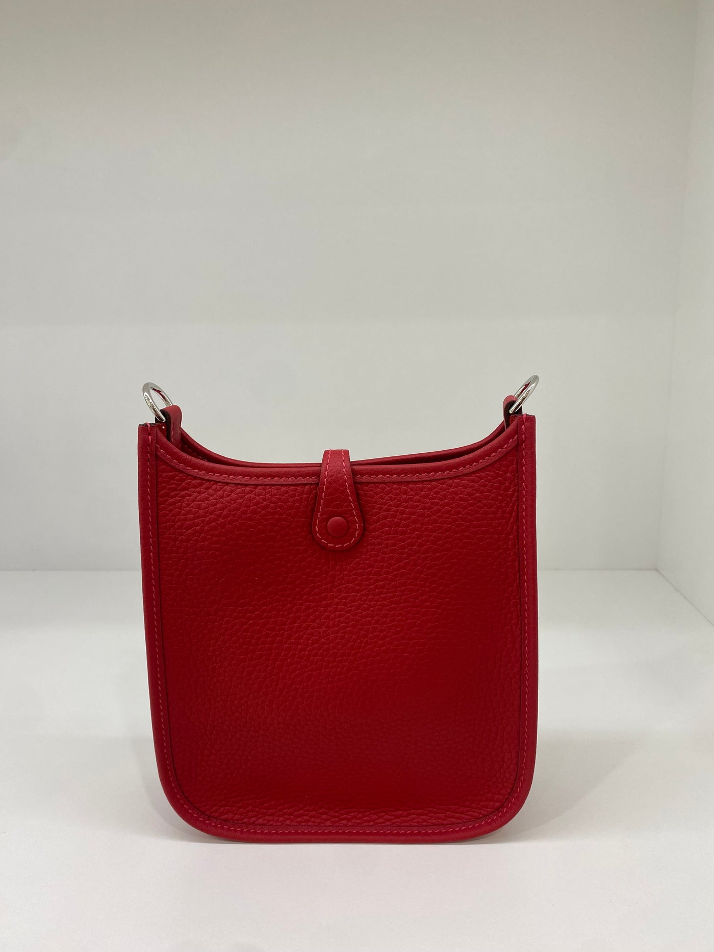 Hermes Mini Evelyn 16 Vermillion/Rouge Vif PHW