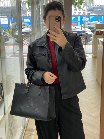 Louis Vuitton OnTheGo Black MM