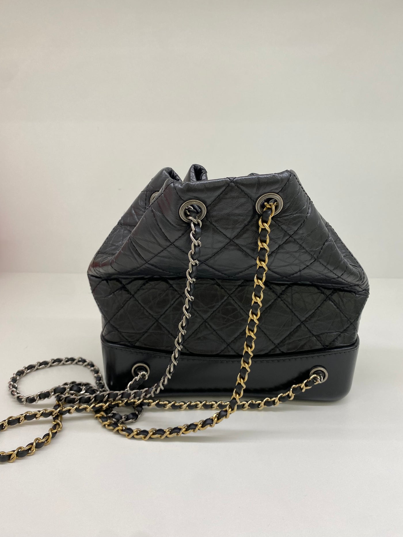 Chanel Gabrielle Small Backpack Black