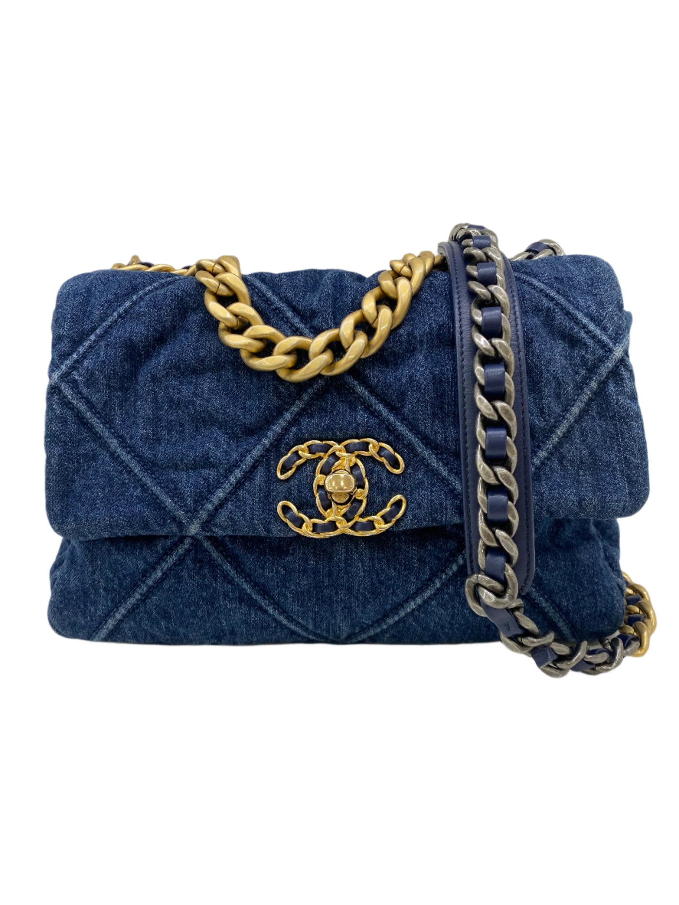 Chanel 19 Bag Small Denim