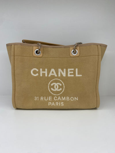 Chanel Deauville Bag Beige