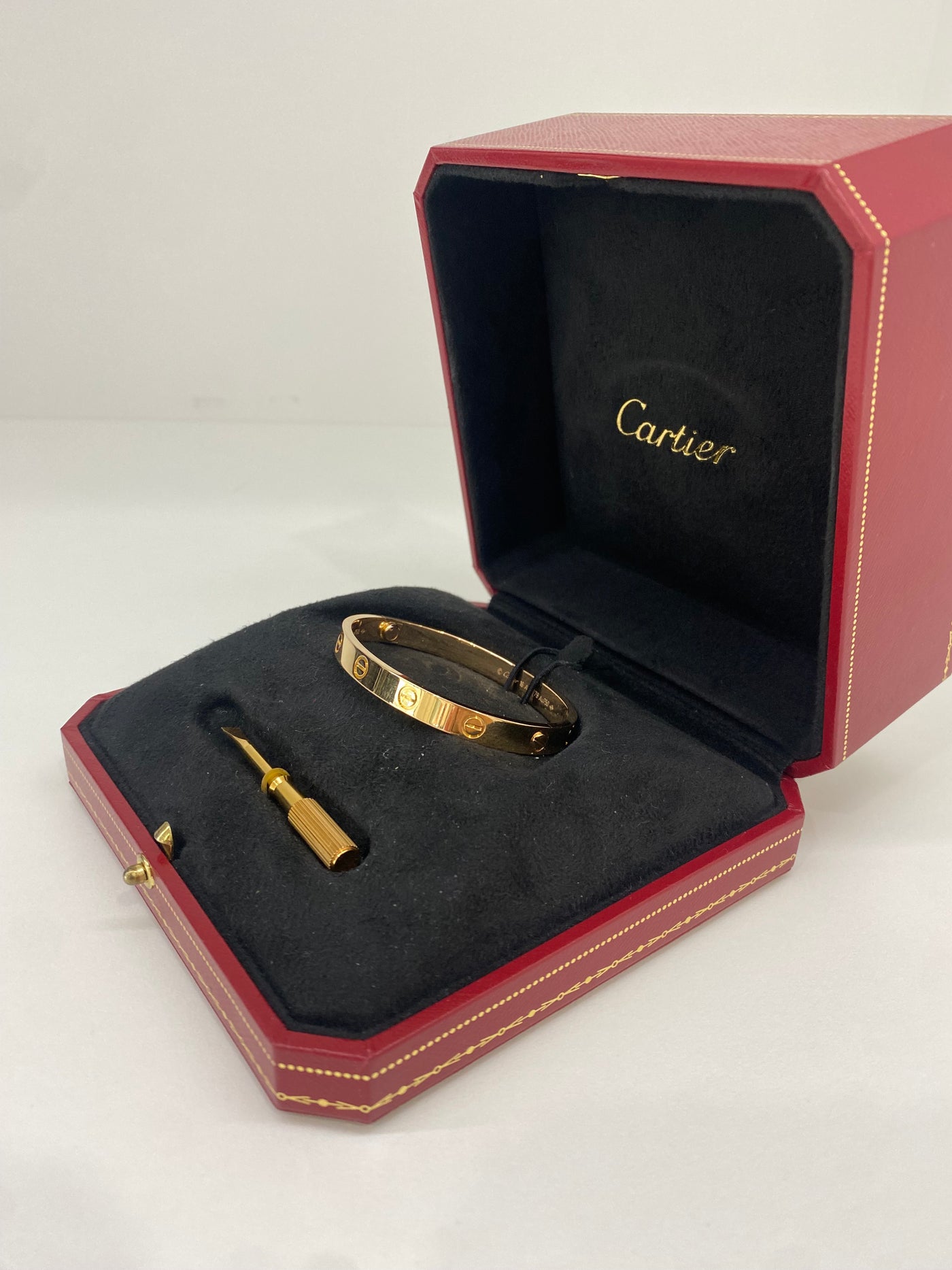 Cartier Love Bracelet RG Size 16