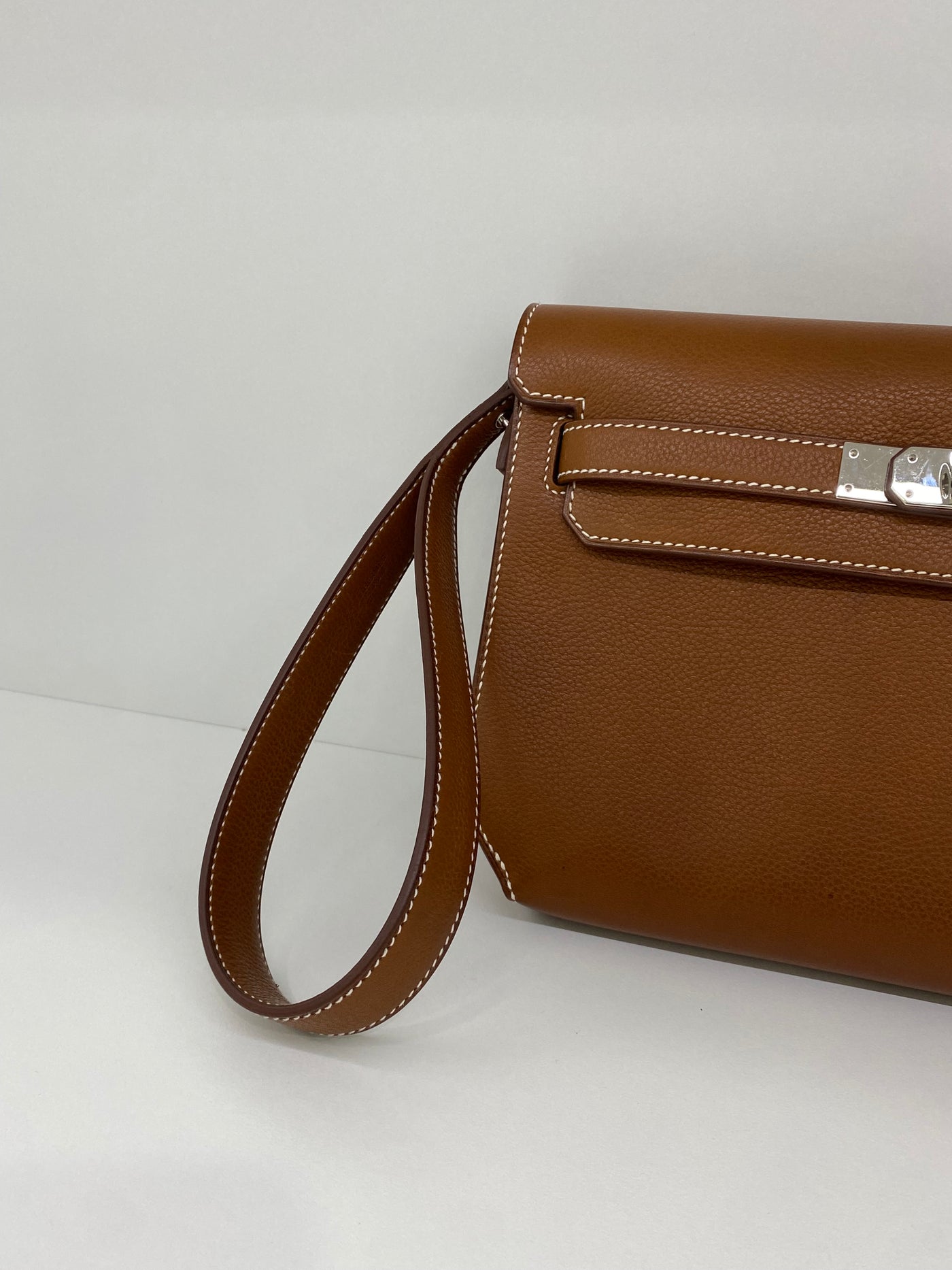 Hermes Kelly Depeches 25 Fauve PHW