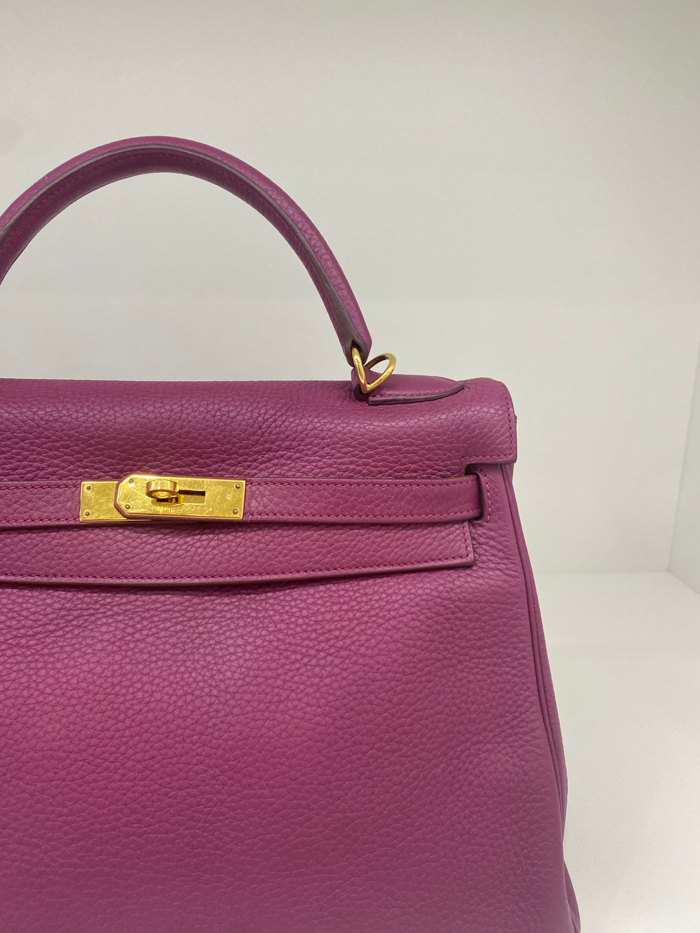 Hermes Kelly Purple Tosca 32 GHW