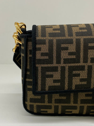 Fendi Baguette Monogram FF GHW