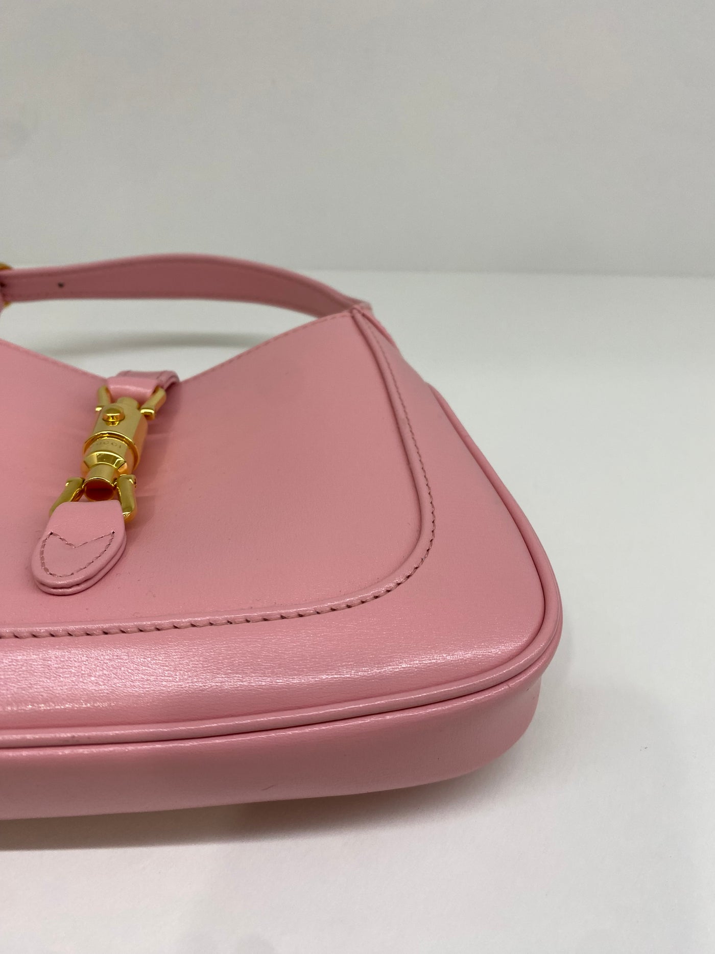 Gucci Jackie Small Pink bag GHW