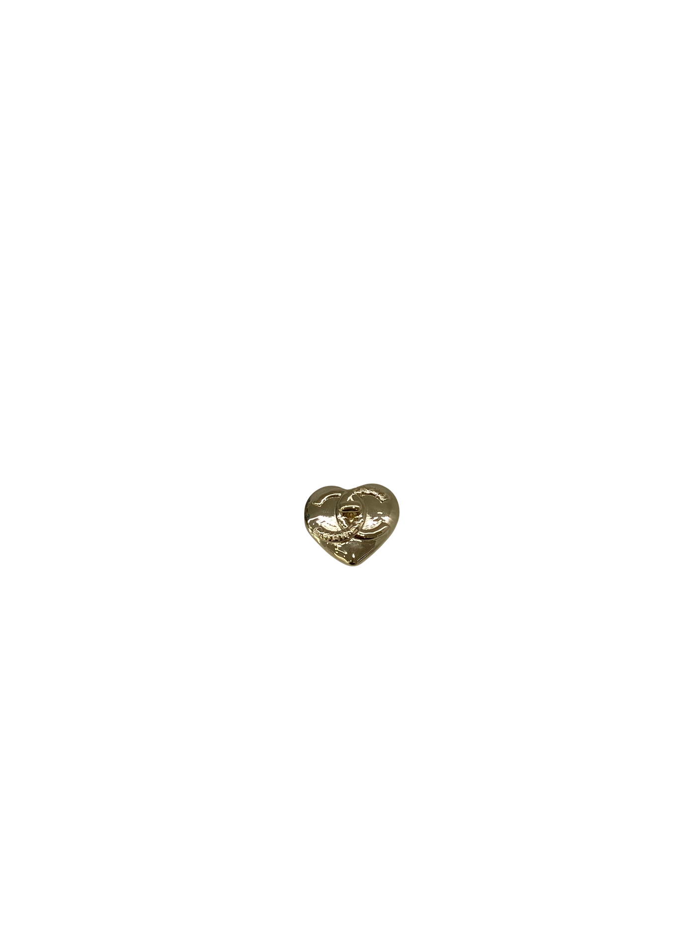 Chanel Love Heart Brooch