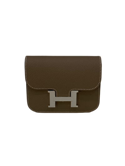 Hermes Constance Wallet Etoupe PHW