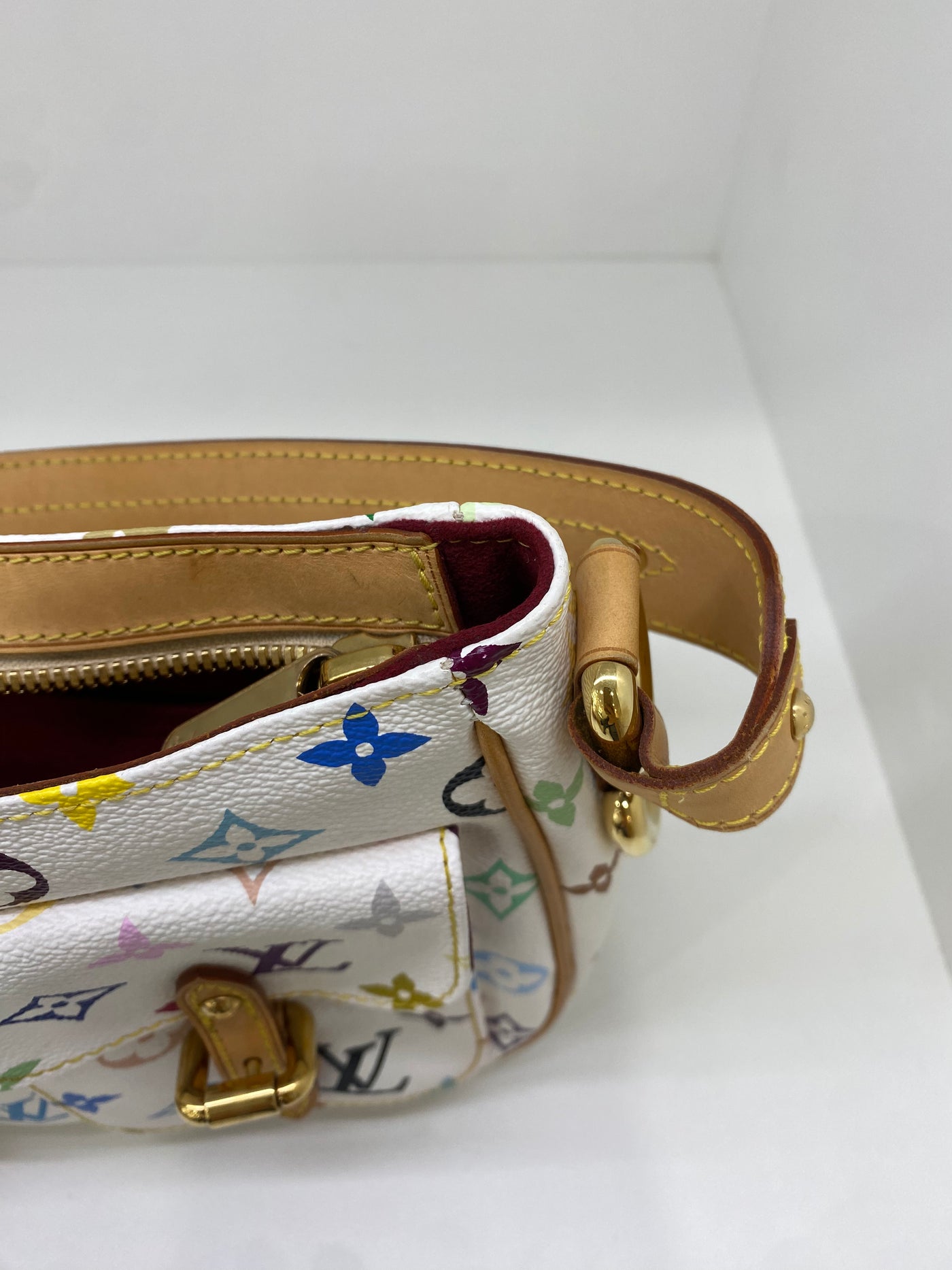 Louis Vuitton X Takashi Murakami Multicolour Lodge Pm