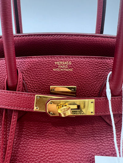 Hermes Birkin 35 Rogue Grenat Togo GHW