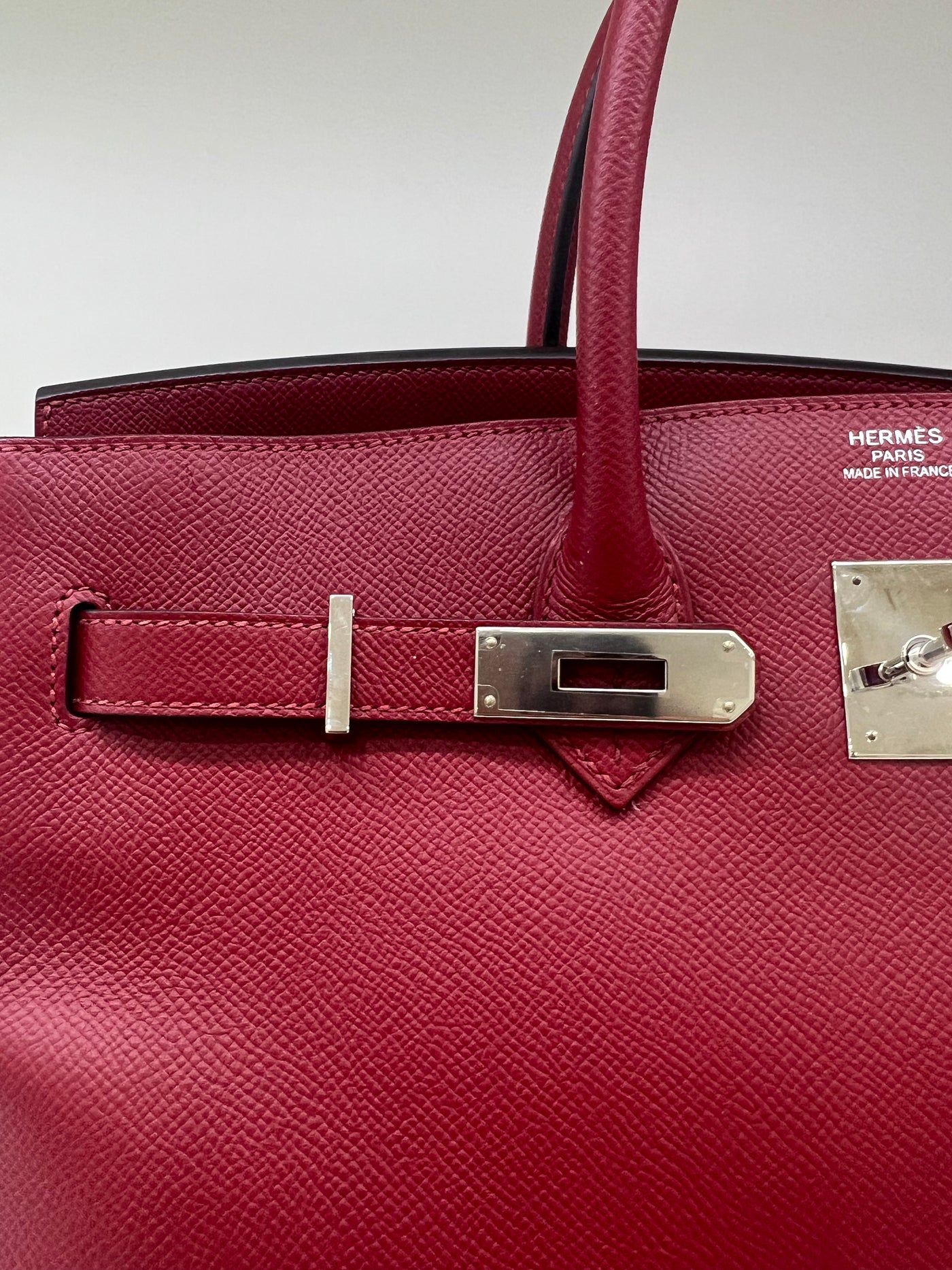 Hermes Birkin Rouge Grenat PHW 35