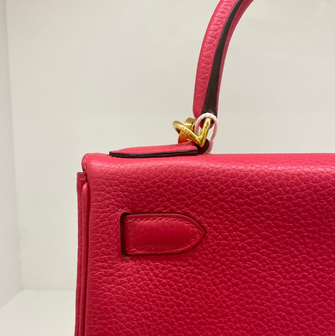 Hermes Kelly 28 Rose Extreme