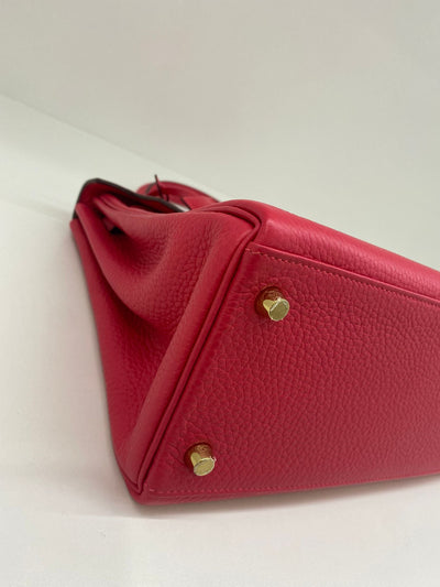 Hermes Kelly 28 Rose Extreme