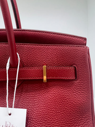 Hermes Birkin 35 Rogue Grenat Togo GHW