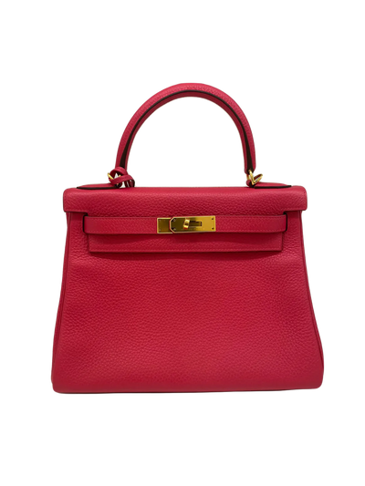 Hermes Kelly 28 Rose Extreme