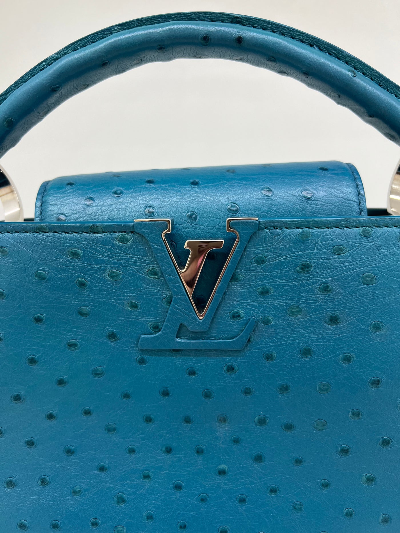 Louis Vuitton Capucines - Ostrich Blue – PH Luxury Consignment