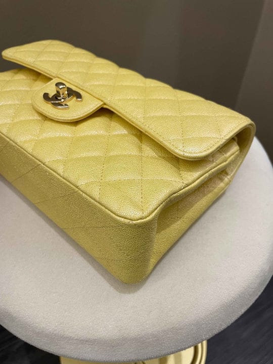 Chanel 19S Classic Flap Small - Yellow (OE)