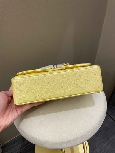 Chanel 19S Classic Flap Small - Yellow (OE)