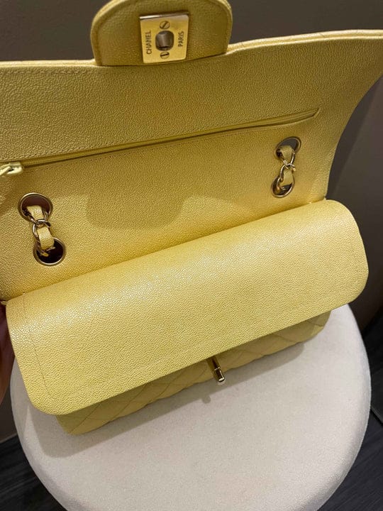 Chanel 19S Classic Flap Small - Yellow (OE)