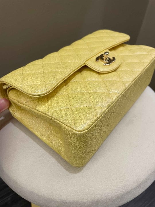 Chanel 19S Classic Flap Small - Yellow (OE)