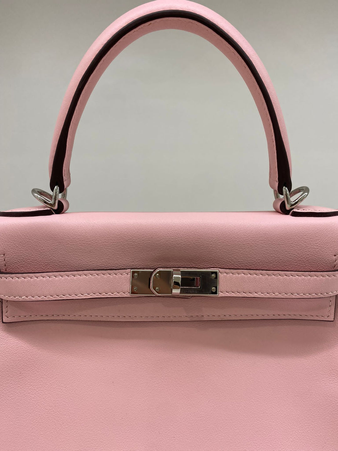 Hermes Kelly 25 Rose Sakura PHW 2020 PH Luxury Consignment