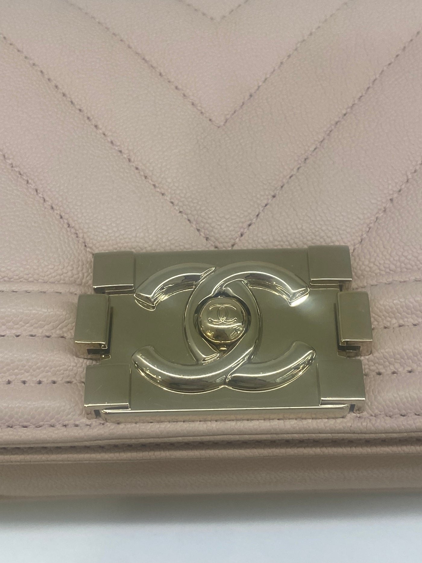 Chanel Small Boy Bag Light Pink - SOLD