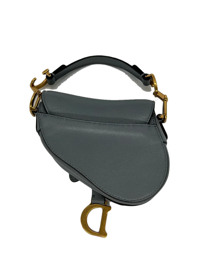 Dior Saddle Micro - Grey